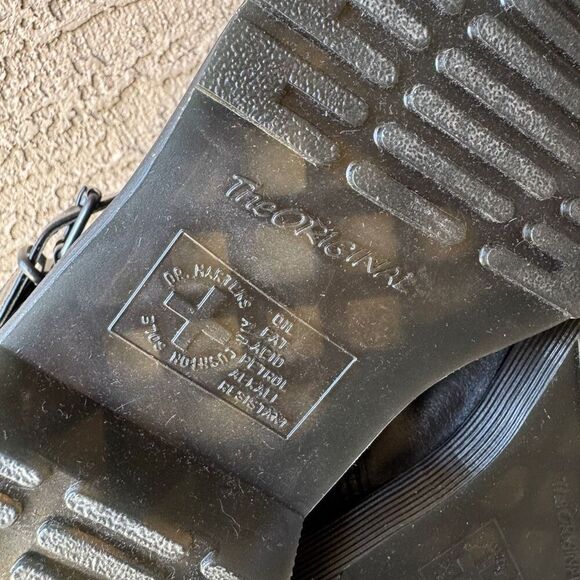 Dr Martens Swarovski Crystal Strap Boot Womens 8 Black Rare Limited Edition - Picture 9 of 16